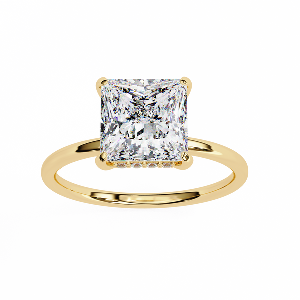 Dazzling Princess Cut Diamond Ring