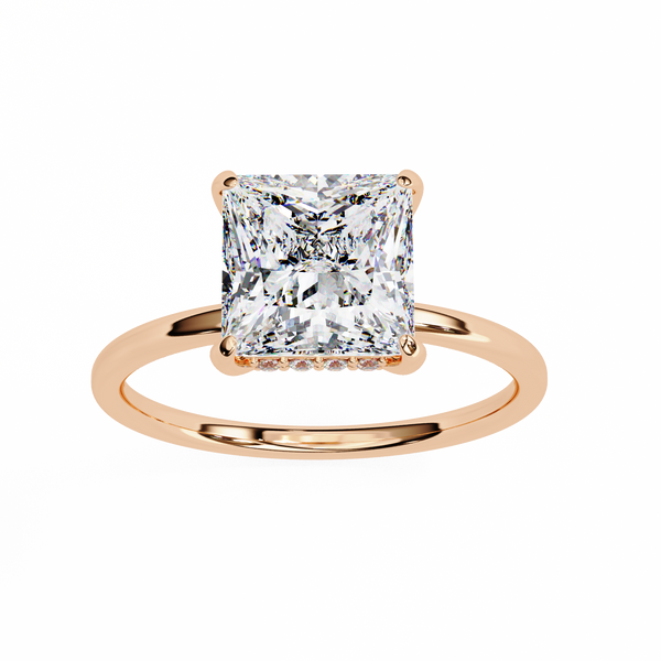 Dazzling Princess Cut Diamond Ring