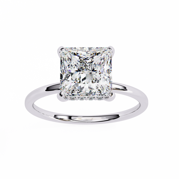Dazzling Princess Cut Diamond Ring