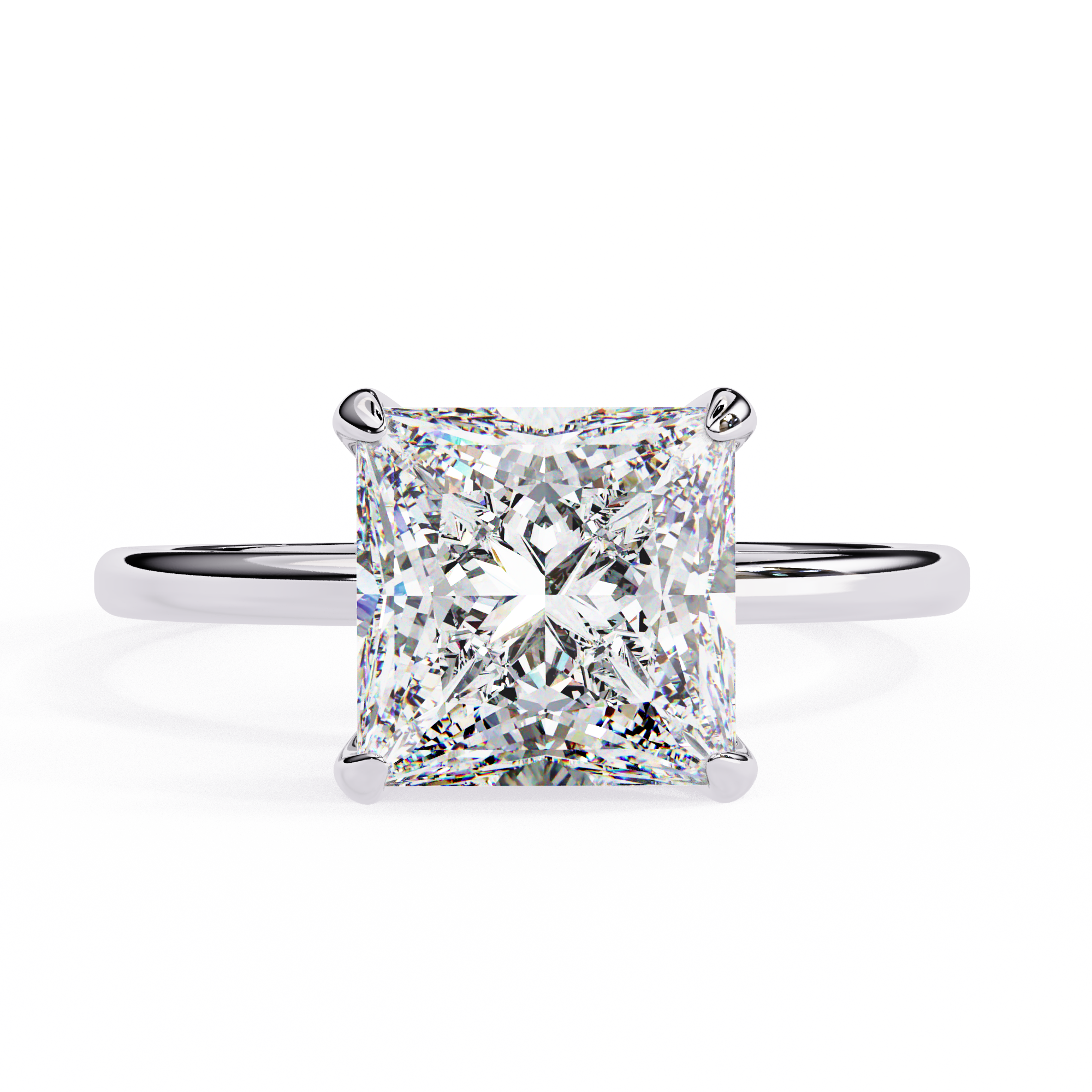Dazzling Princess Cut Diamond Ring