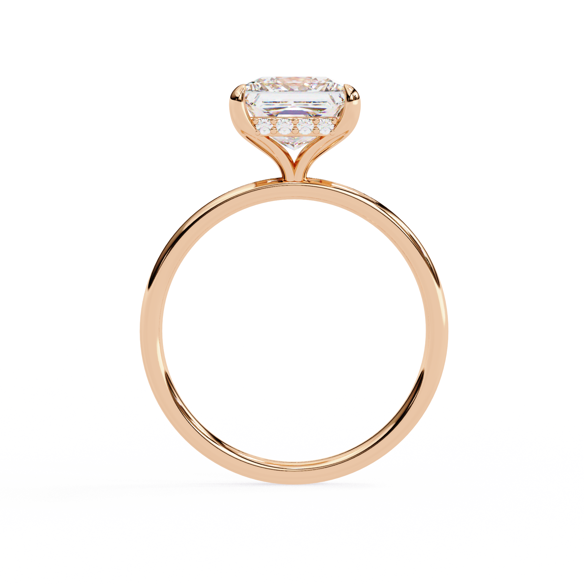 Dazzling Princess Cut Diamond Ring