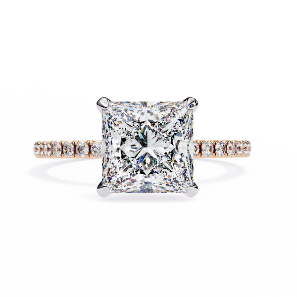 Tacori Princess Cut Solitaire Diamond Ring