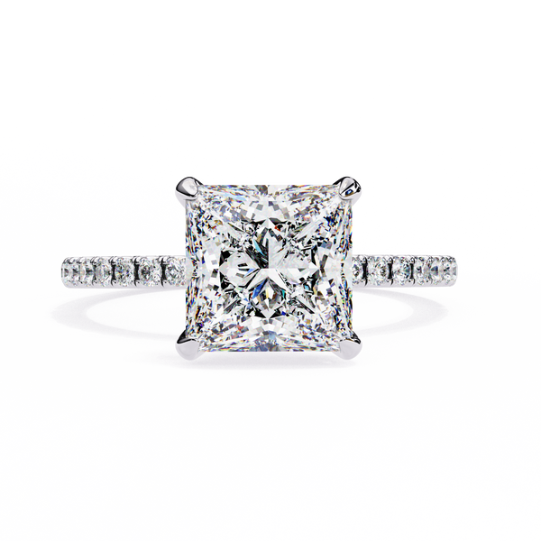 Tacori Princess Cut Solitaire Diamond Ring