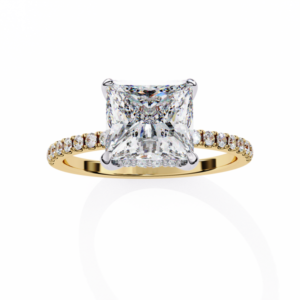 Tacori Princess Cut Solitaire Diamond Ring