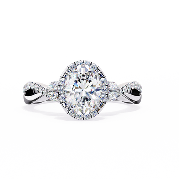 Crossover Lab Grown Diamond Ring