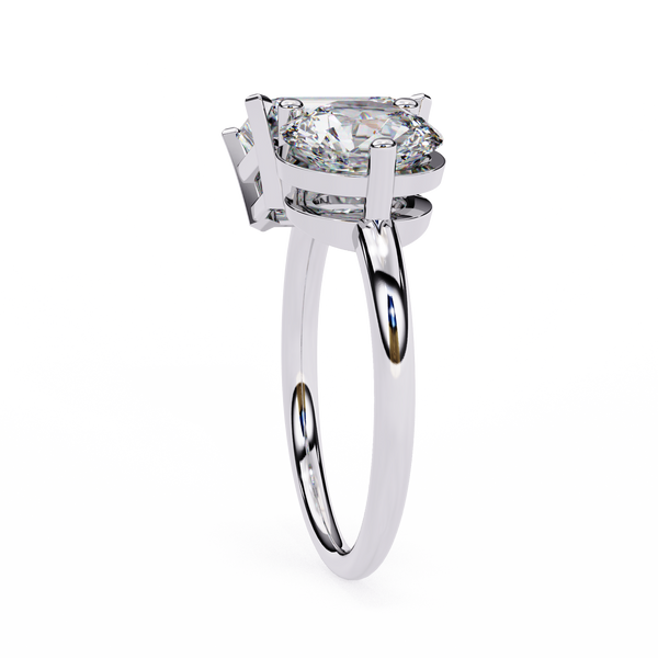 Celestial Duo Engagement Ring