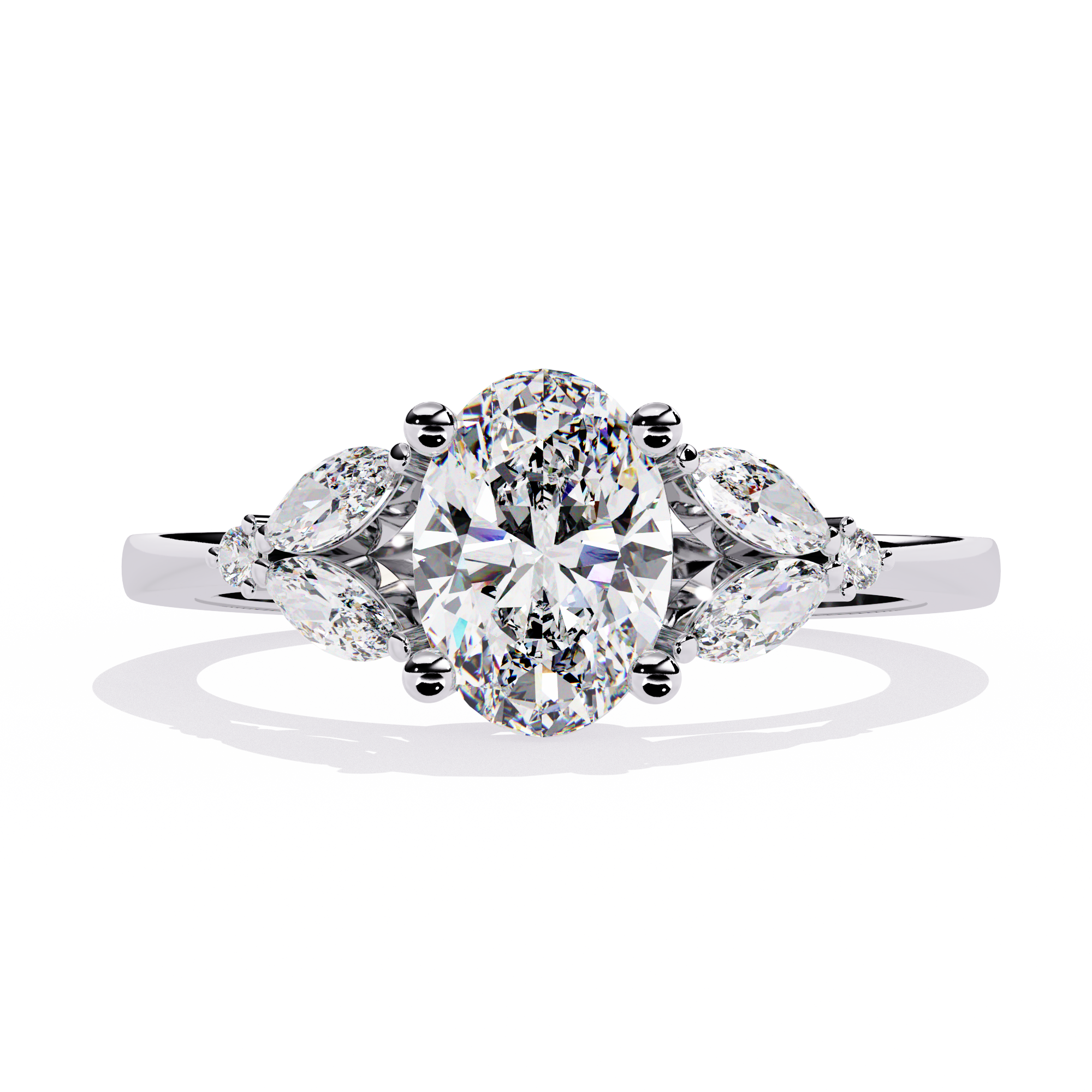 Elegant Diamond Engagement Ring