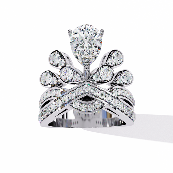 Crown Jewel Diamond Engagement Set