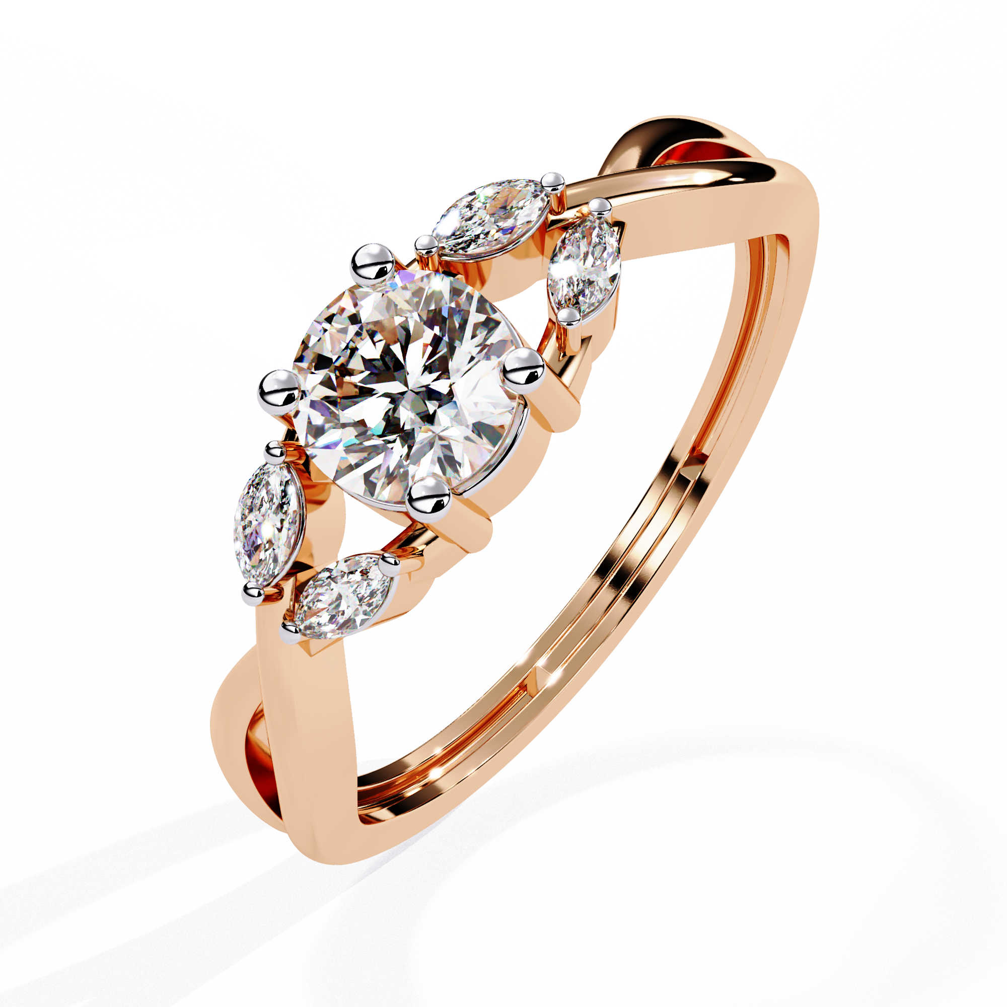 Celestial Spark Diamond Ring