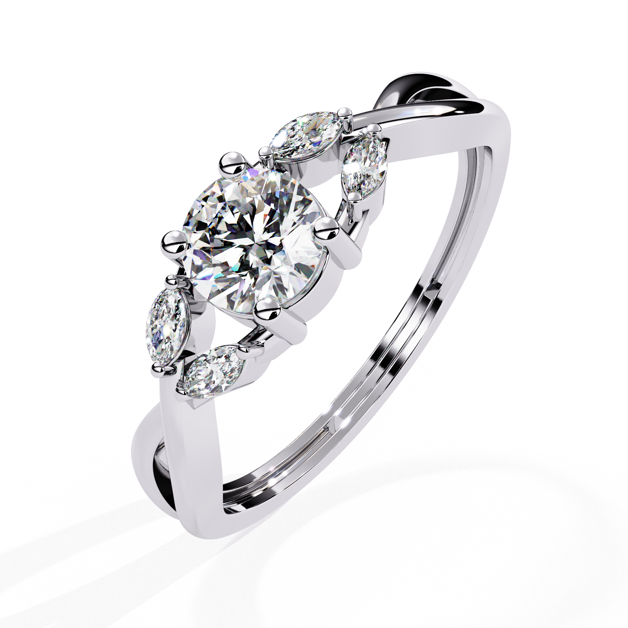 Celestial Spark Diamond Ring