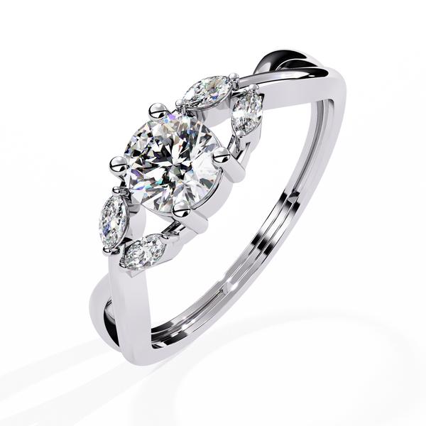 Celestial Spark Diamond Ring