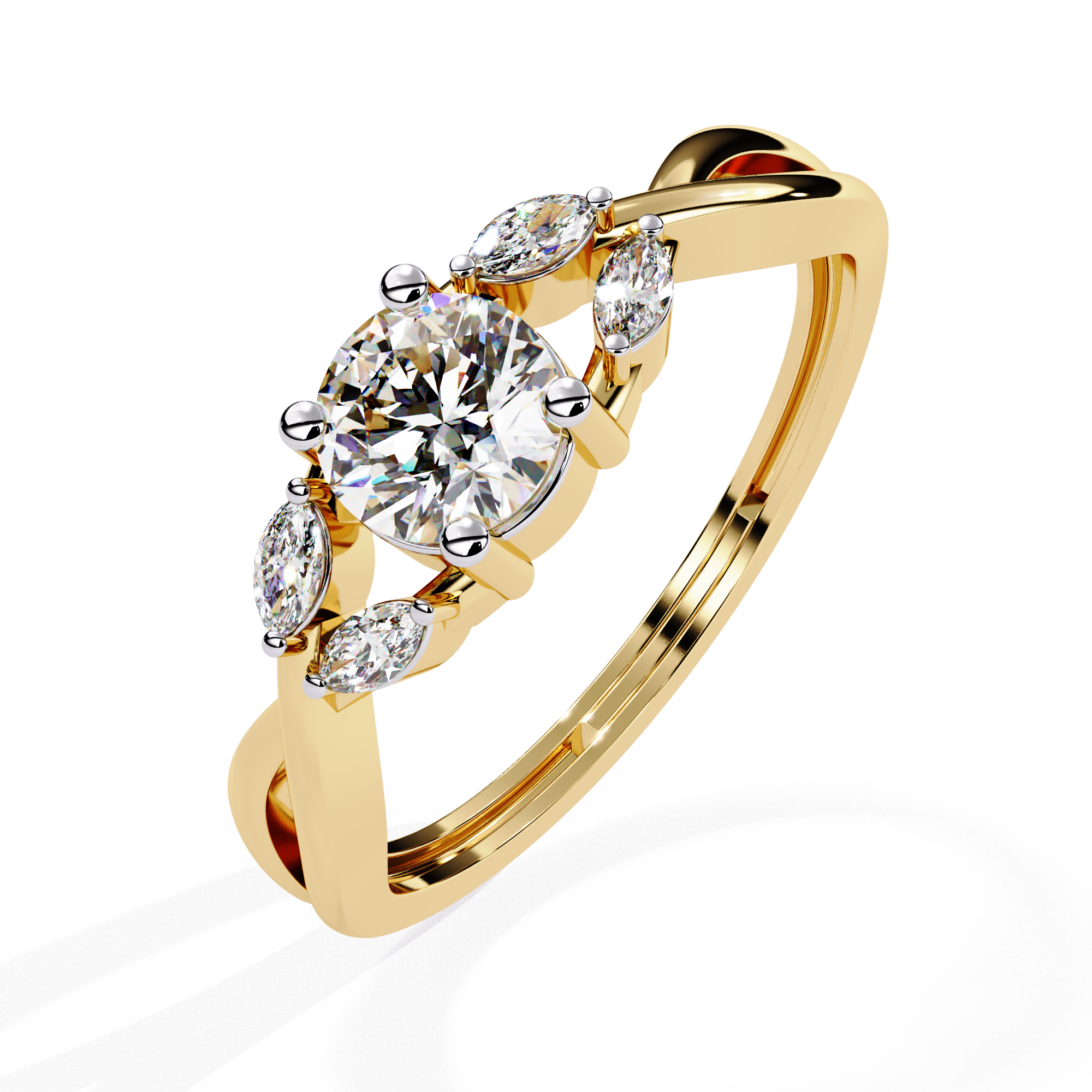 Celestial Spark Diamond Ring