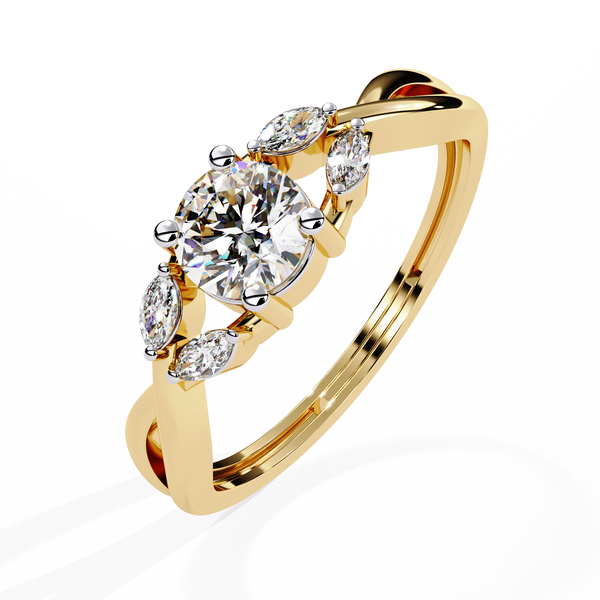 Celestial Spark Diamond Ring