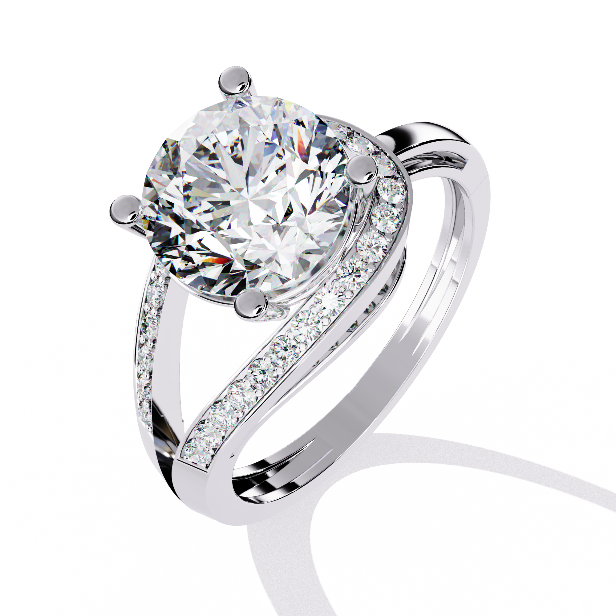 Luxury Diamond Promise Ring