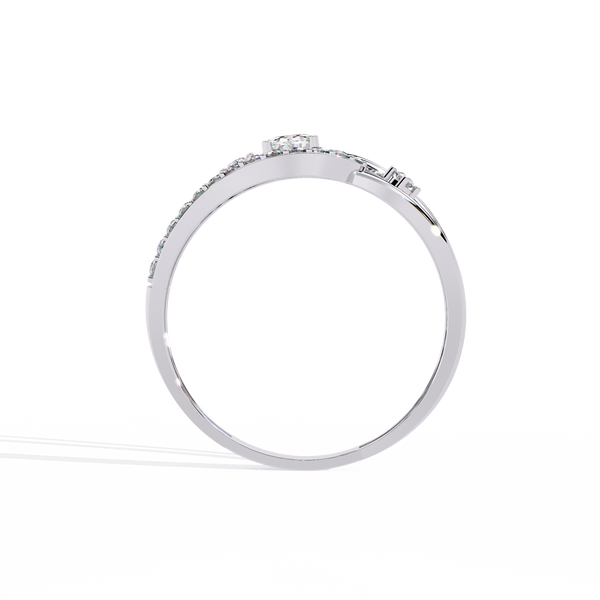 Contemporary Solitaire Ring