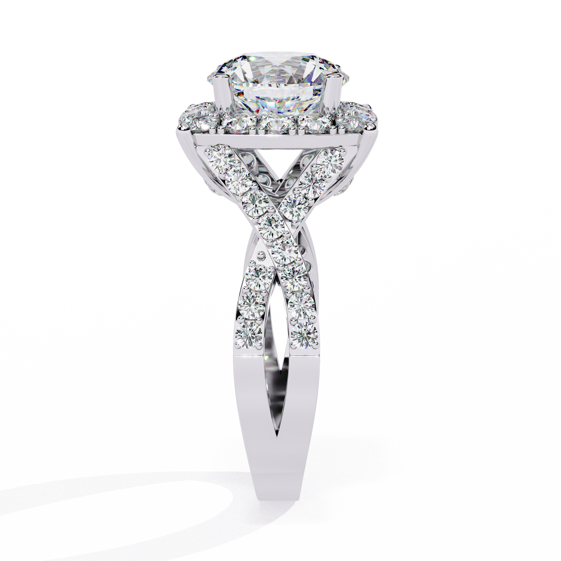 Ethical Lab Grown Diamond Solitaire Ring