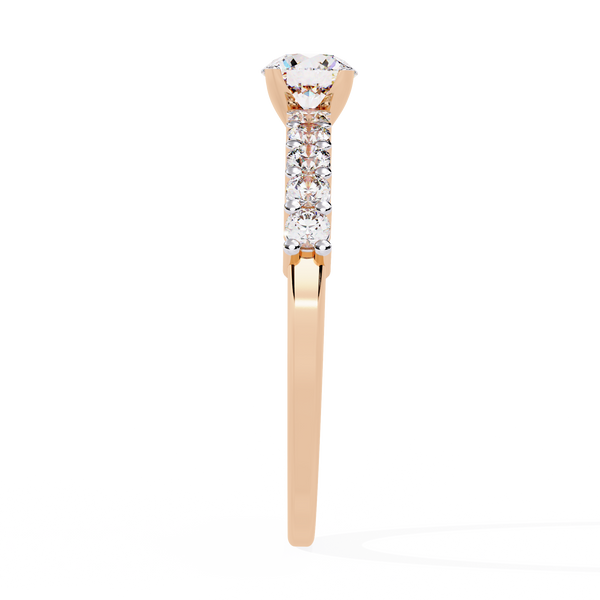 Timeless Diamond Solitaire Engagement Ring