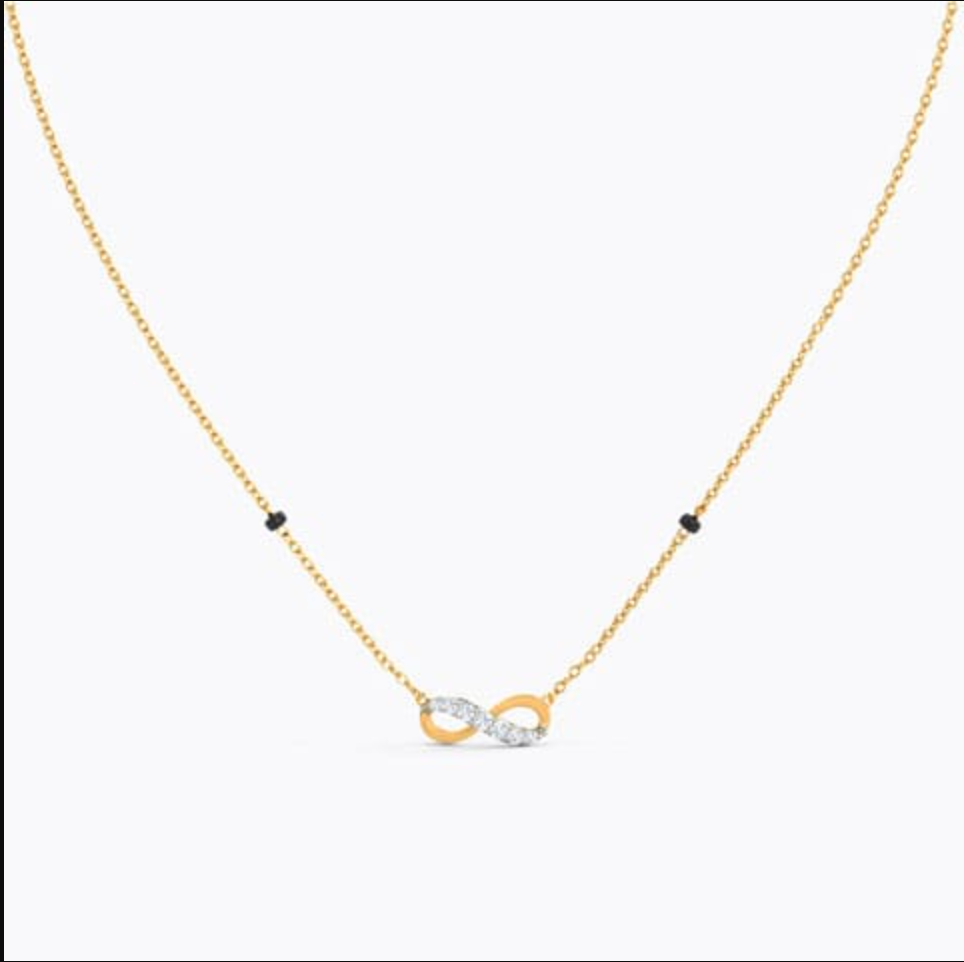 Infinity Pendant Mangalsutra