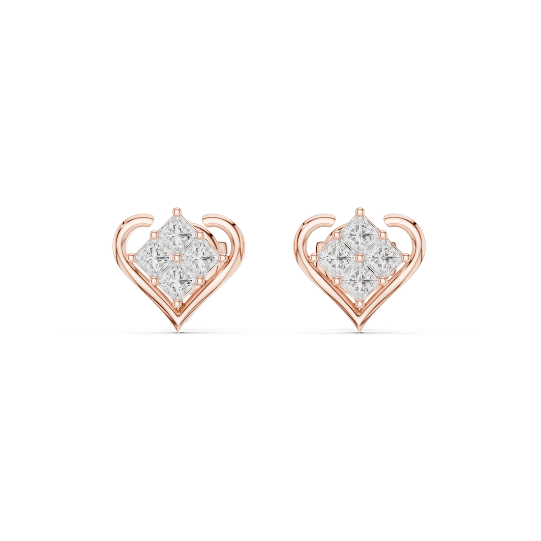 Luxe Princess 0.4ct Lab Grown Diamond Earring