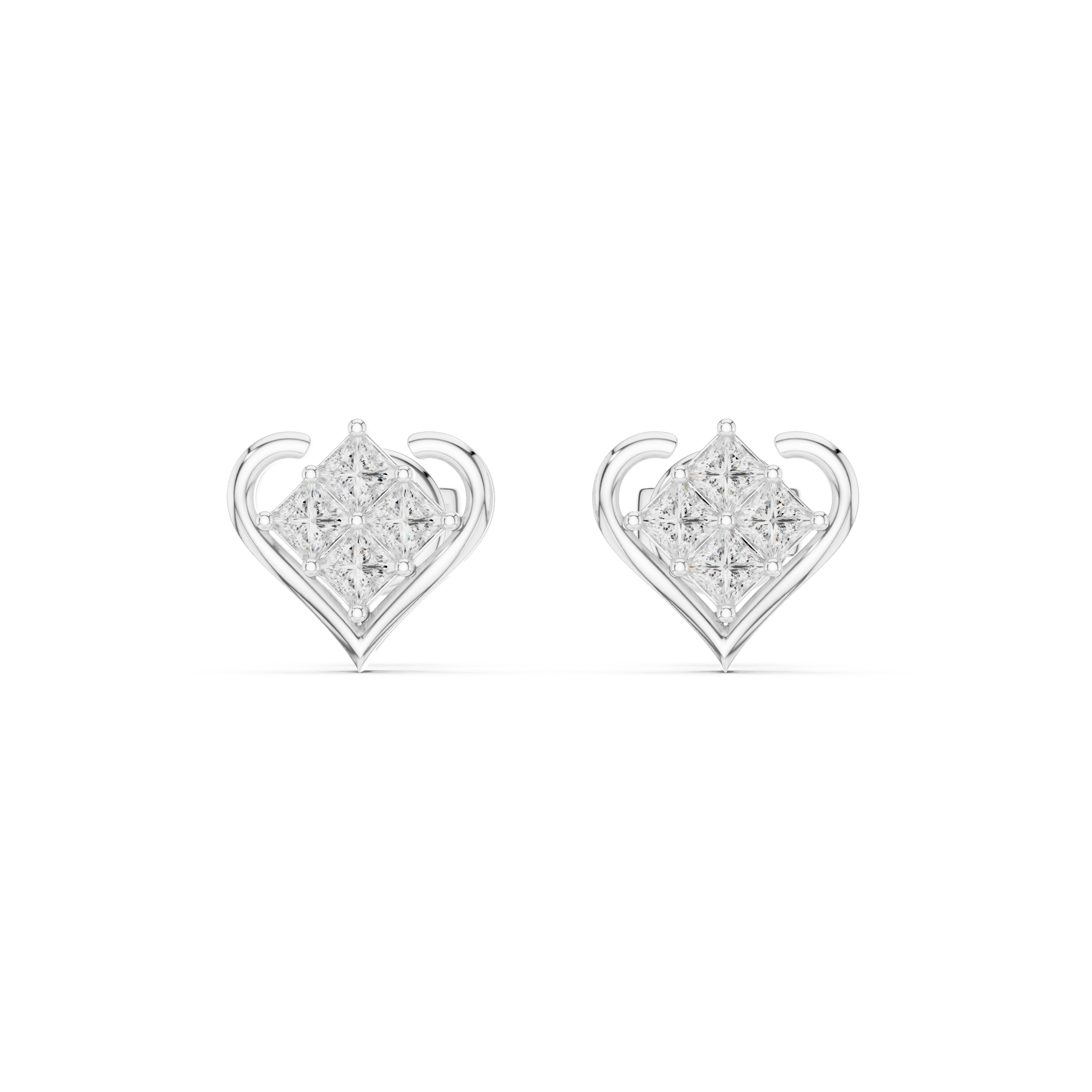Luxe Princess 0.4ct Lab Grown Diamond Earring