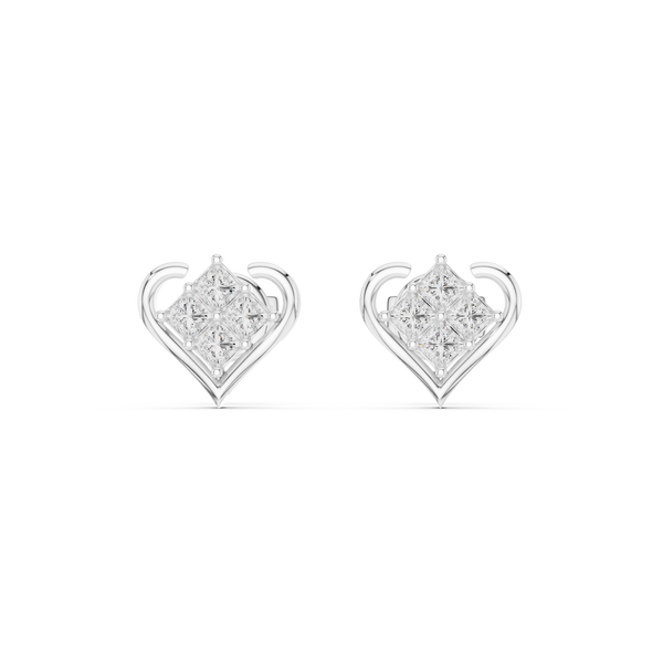 Luxe Princess 0.4ct Lab Grown Diamond Earring