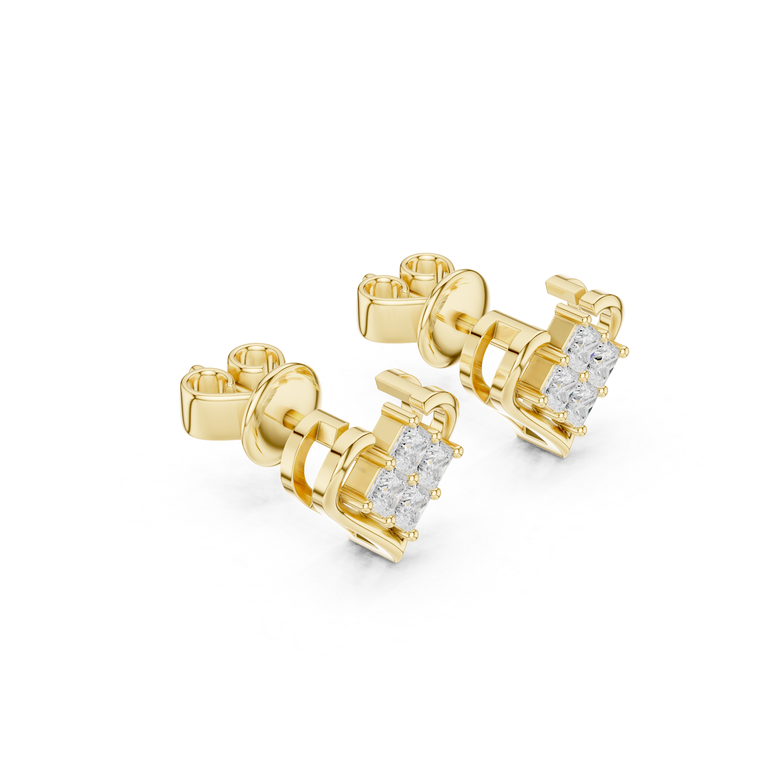 Luxe Princess 0.4ct Lab Grown Diamond Earring