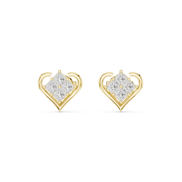 Luxe Princess 0.4ct Lab Grown Diamond Earring