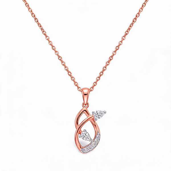 Rare Baguette Accent Lab Grown Diamond Pendant