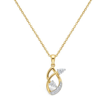 Rare Baguette Accent Lab Grown Diamond Pendant