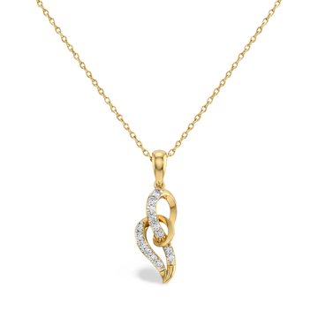 Sparkling Snowflake Theme Lab Grown Diamond Pendant