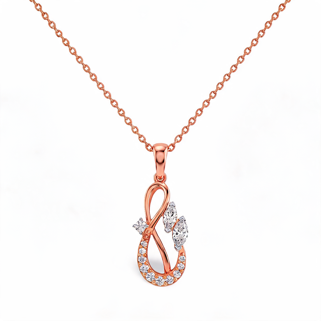 Lovely Petite Solitaire Lab Grown Diamond Pendant