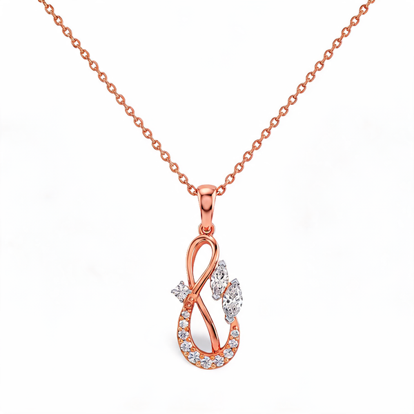 Lovely Petite Solitaire Lab Grown Diamond Pendant