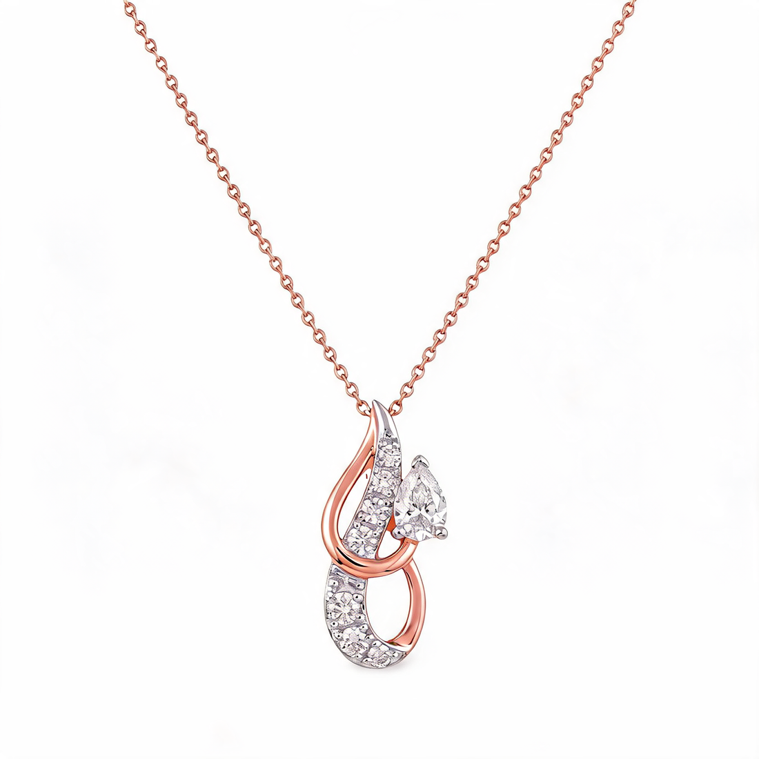 Glorious Filigree Medallion Lab Grown Diamond Pendant