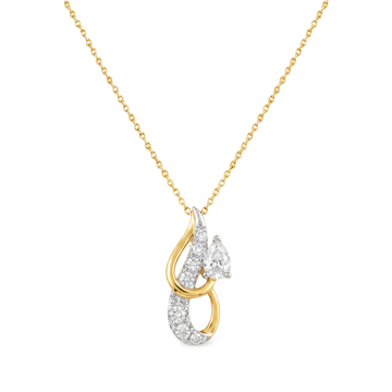 Glorious Filigree Medallion Lab Grown Diamond Pendant
