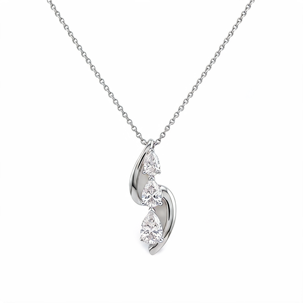 Noble Solitaire Bail Lab Grown Diamond Pendant