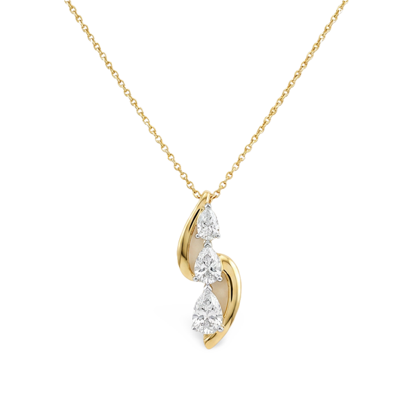 Noble Solitaire Bail Lab Grown Diamond Pendant