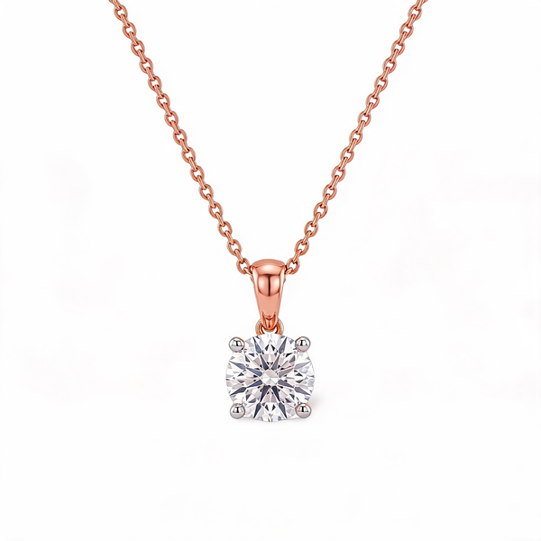 Beautiful Round Brilliant Lab Grown Diamond Pendant