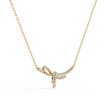 Eternal Bow Lab Grown Diamond Necklace