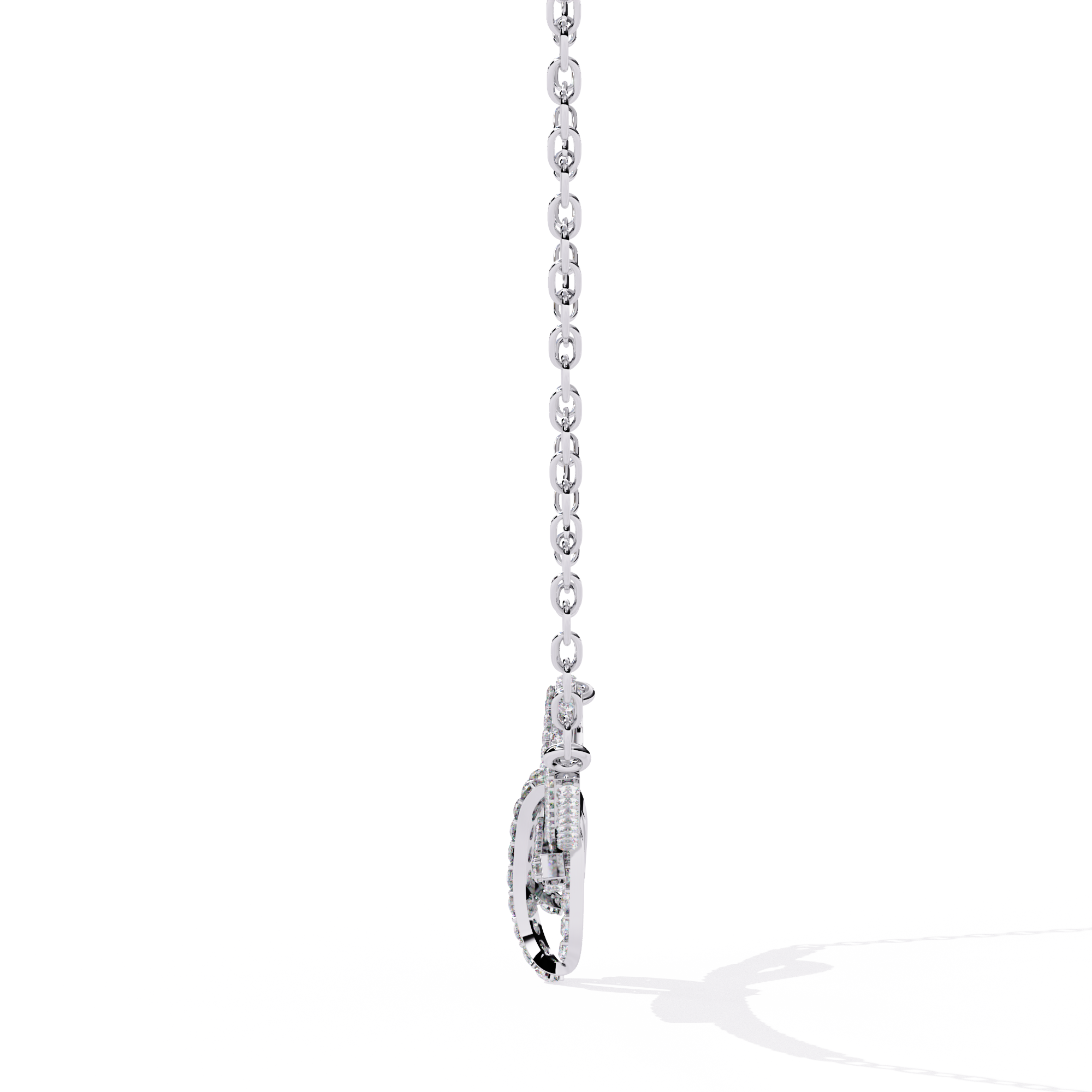 Eternal Bow Diamond Necklace