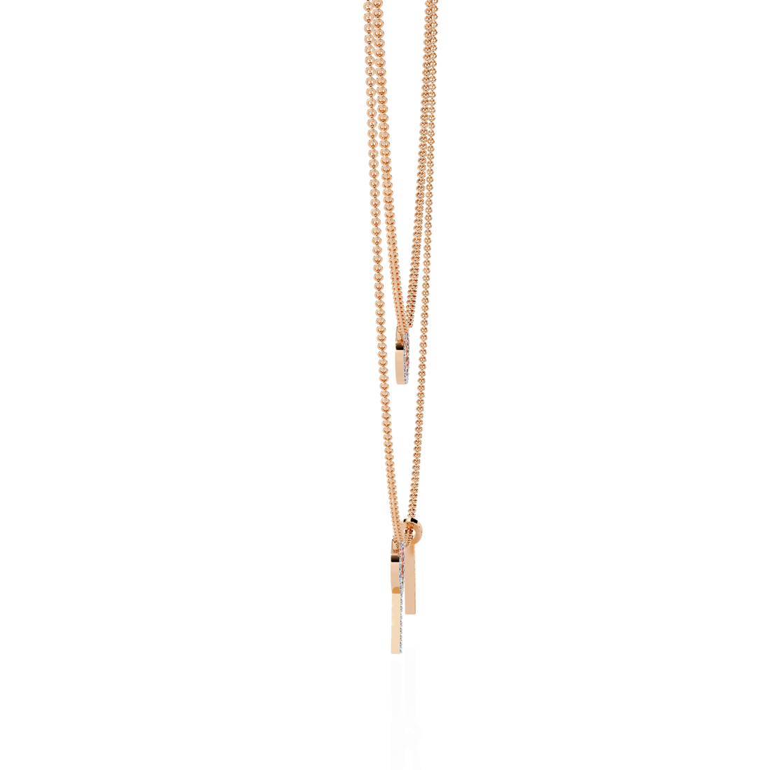 Double Layer Circle Necklace
