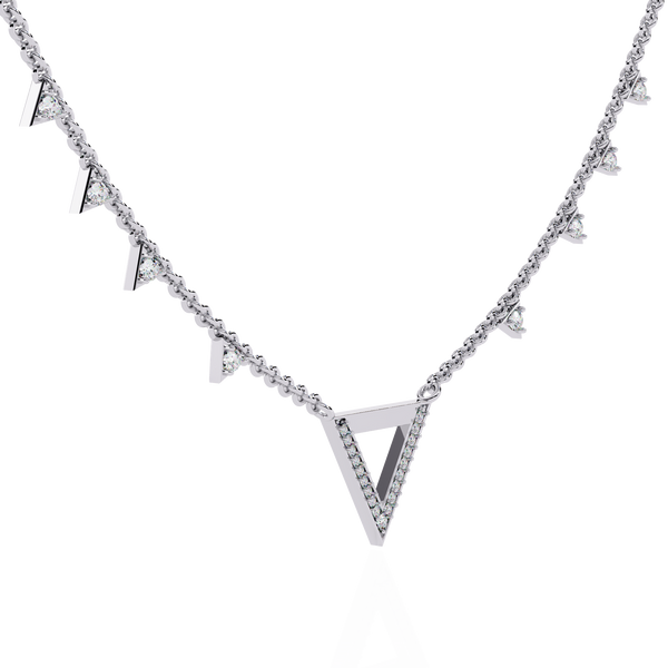 Thomas Sabo Triangle Diamond Necklace