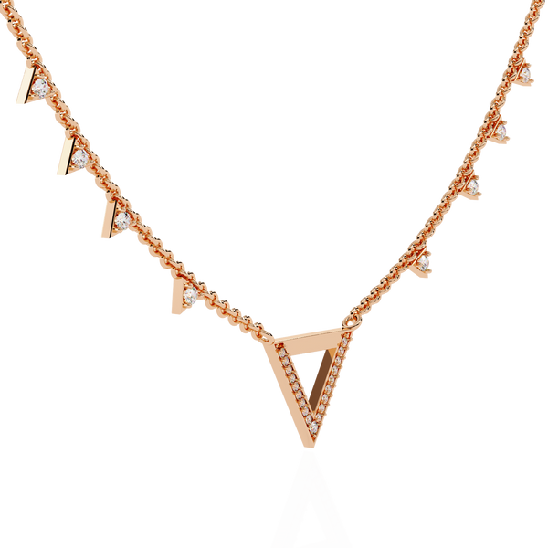Thomas Sabo Triangle Diamond Necklace
