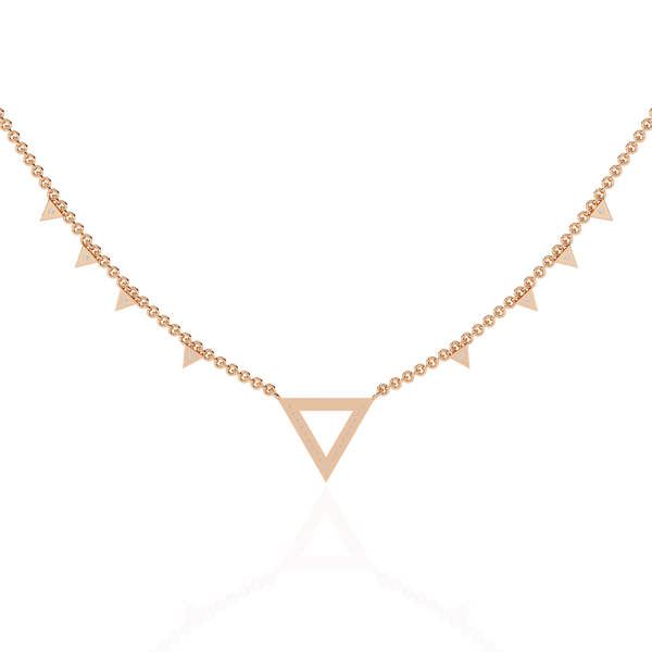 Thomas Sabo Triangle Diamond Necklace