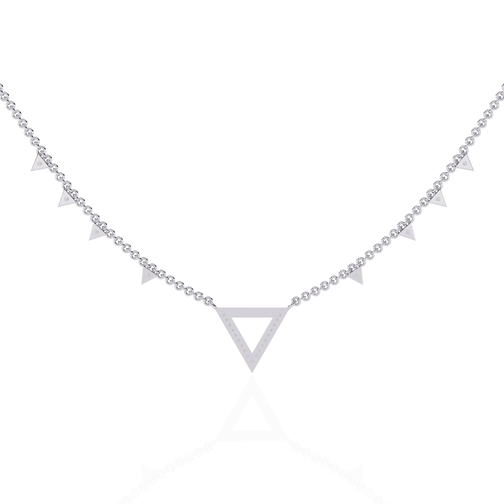 Thomas Sabo Triangle Diamond Necklace