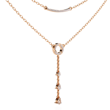Two-Tiered Diamind Grace Necklace