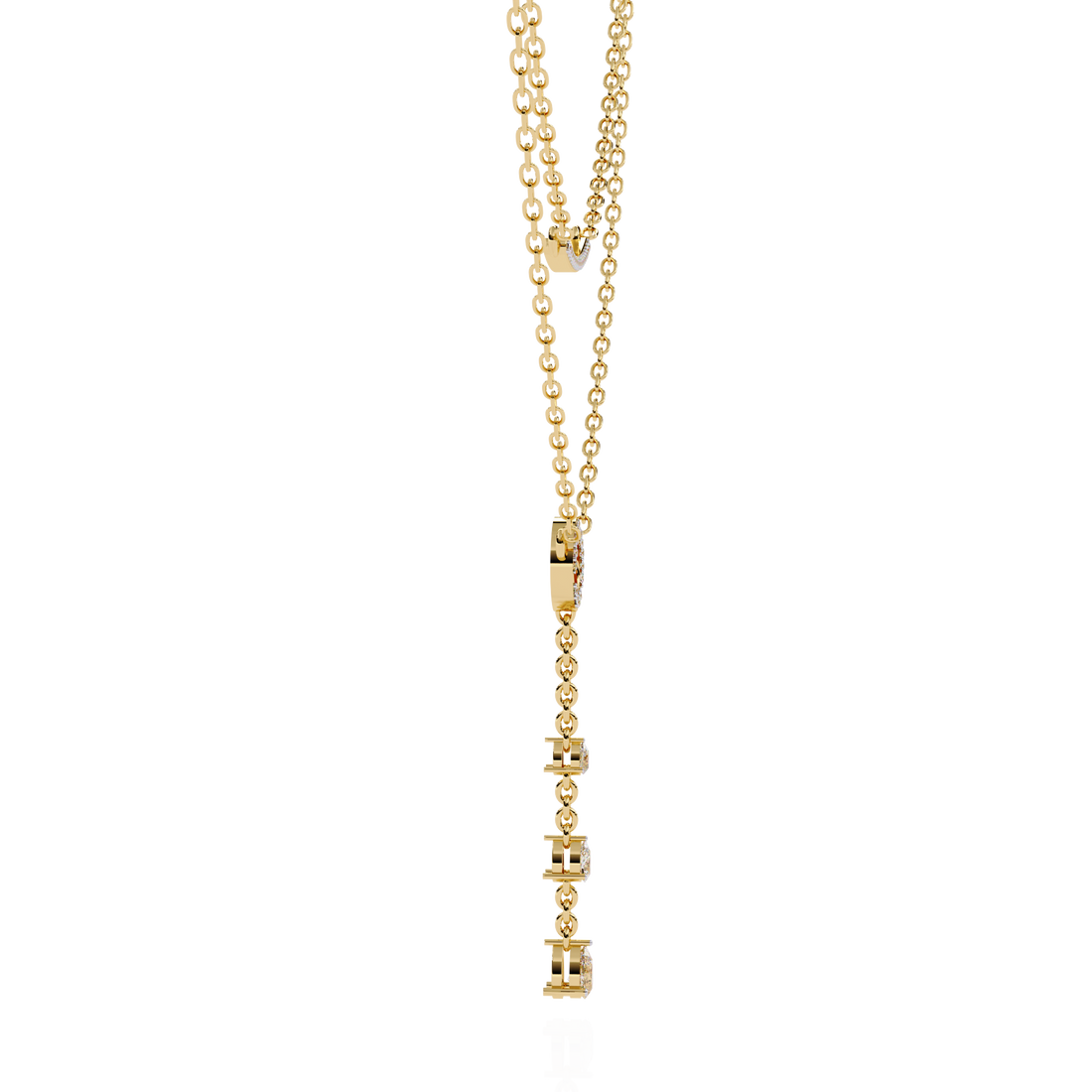Two-Tiered Diamind Grace Necklace