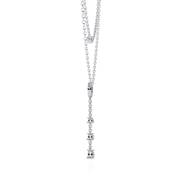 Cascading Diamond Grace Two-Tier Necklace