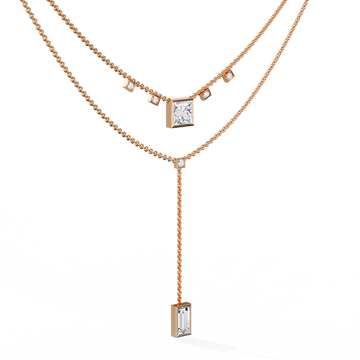 Infinity Link Diamond Necklace