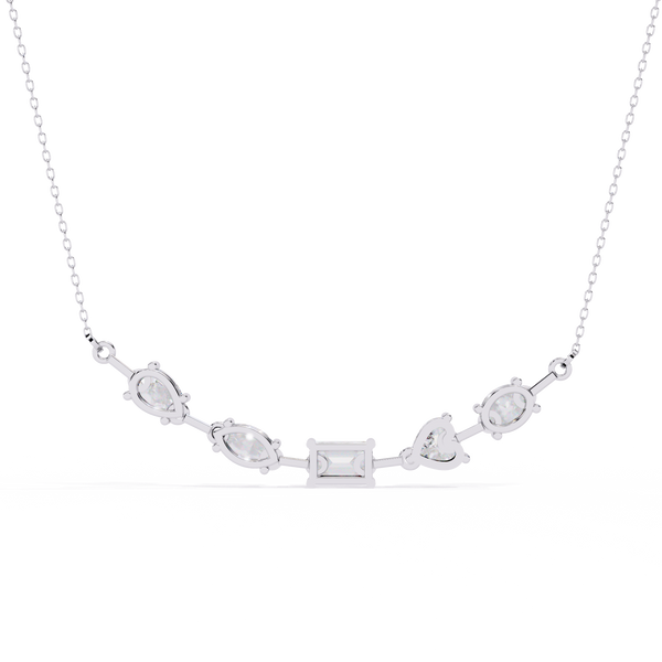 Unique Multi-Diamond  Necklace