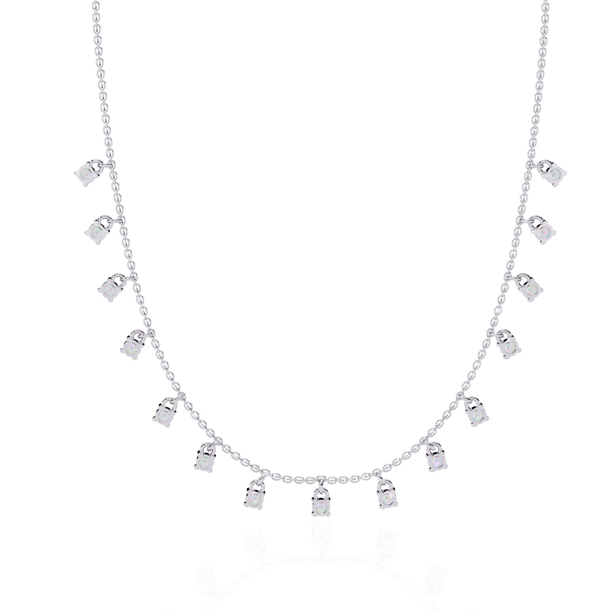 Plima Diamond Drop Necklace